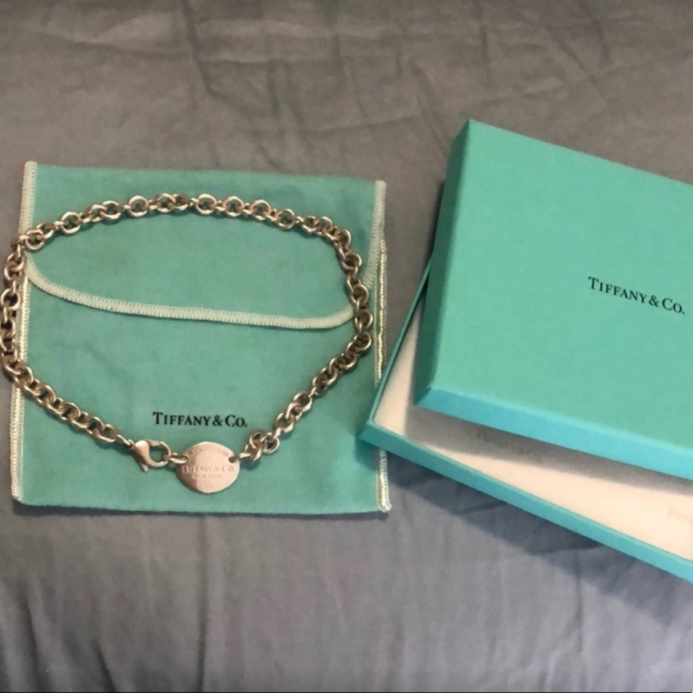 Tiffany & Co. silver classic choker